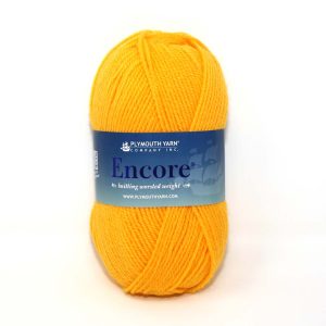 Encore Worsted Bright Yellow