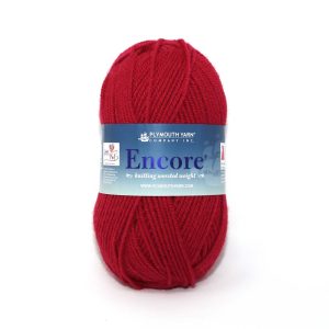 Encore Worsted Stitch Red
