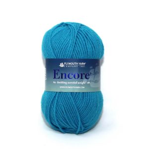 Encore Worsted Neon Blue