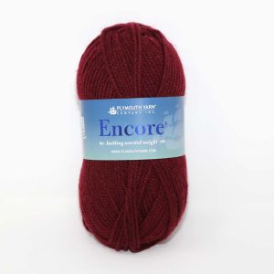 Encore Worsted Deep Burgundy