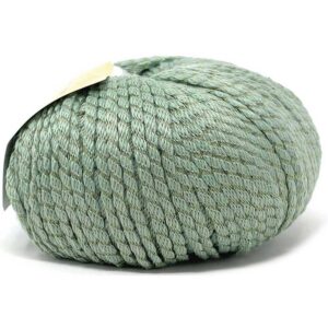 Skein of Pima Colada yarn in Seafoam colorway