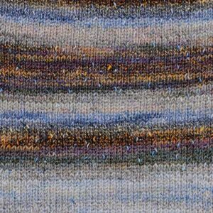 Swatch of Sesame yarn in 7411 colorway