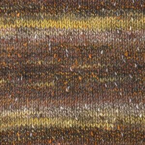 Swatch of Sesame yarn in 7457 colorway